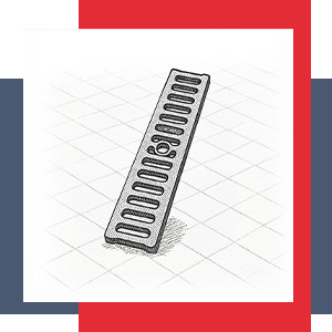 Griglie di copertura canalette per drenaggio