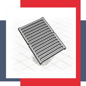 Griglie di copertura canalette per drenaggio