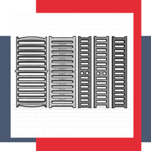 Griglie di copertura canalette per drenaggio