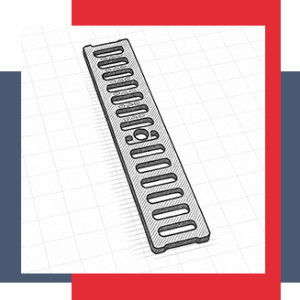 Griglie di copertura canalette per drenaggio